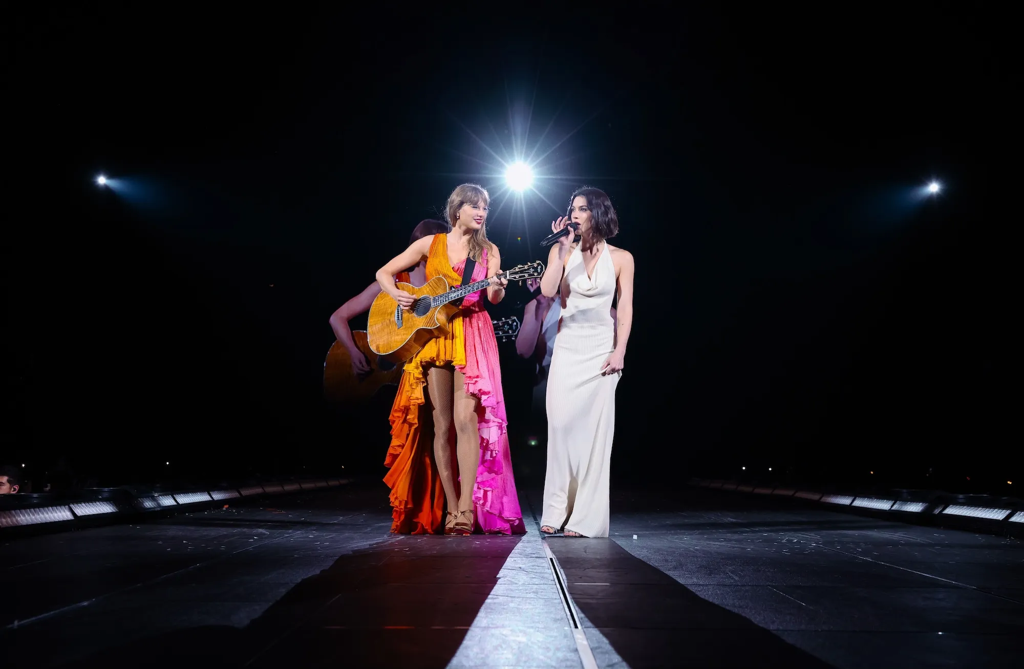 Gracie Abrams Stops Concert to Acknowledge Taylor and Travis' Engagement