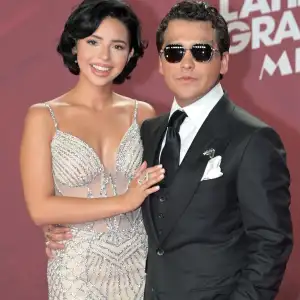 Christian Nodal y Ángela Aguilar.