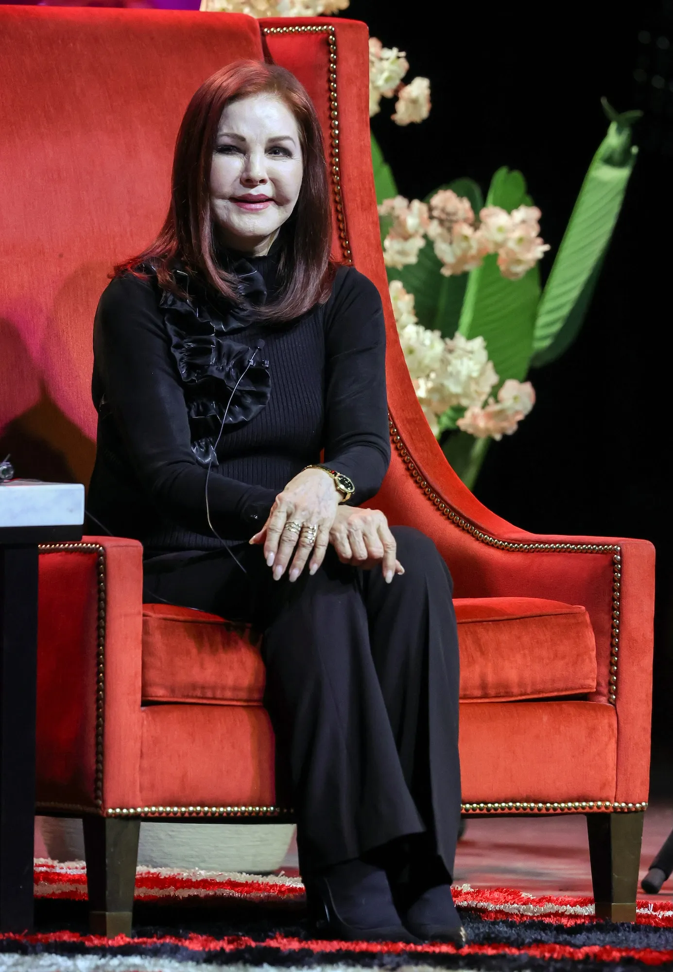 GettyImages-2185085769 Priscilla Presley Makes Cameo in The Naked Gun Her Role Explained