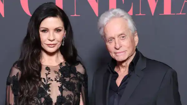 Catherine Zeta-Jones Calls Life in Her 4 Replica Luxury Handbags With Husband Michael Douglas 'Very Comfortable'