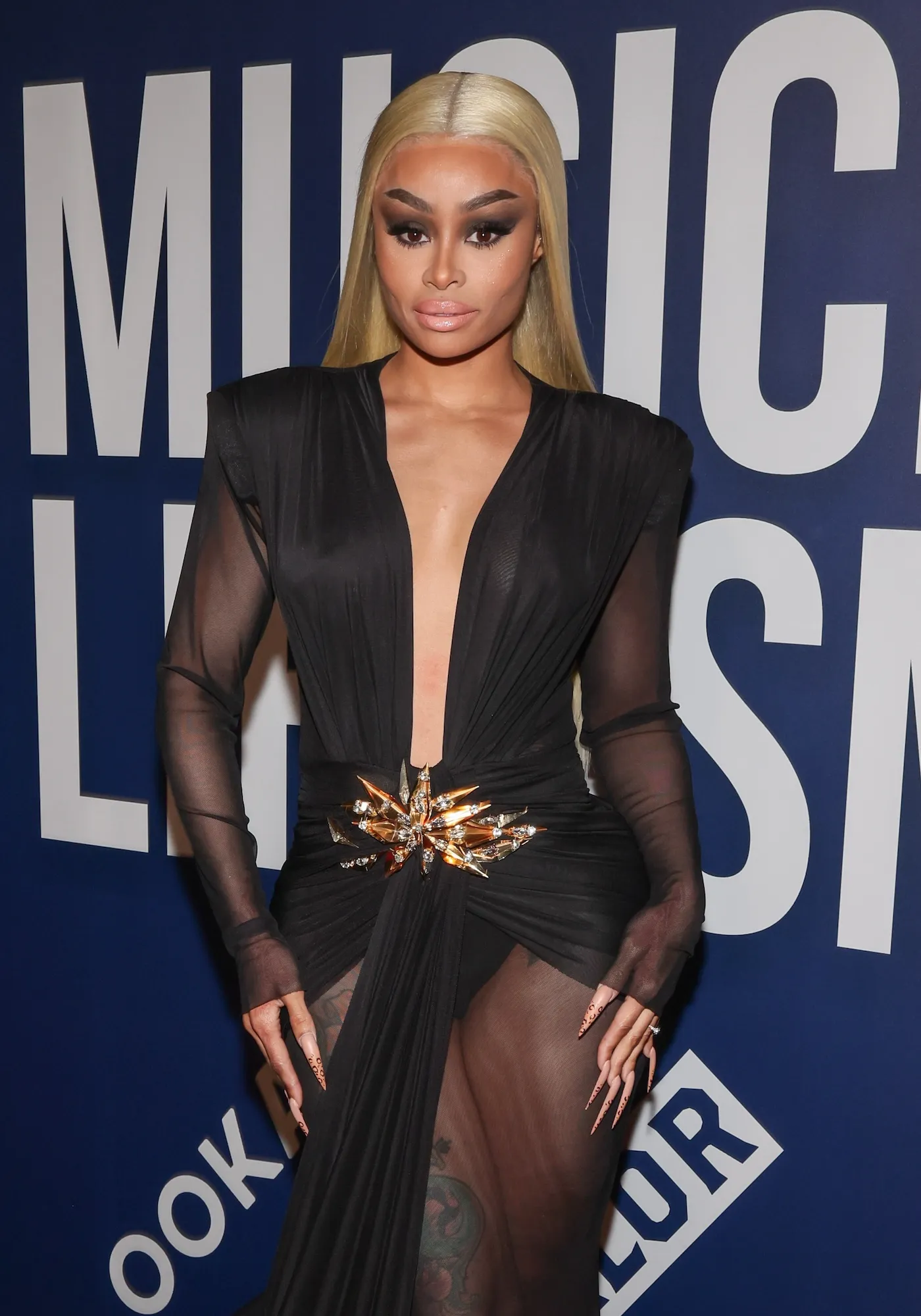 Blac Chyna Dodges Question About Kardashians After Lawsuit But Discussed Staying ‘Positive’ for Kids