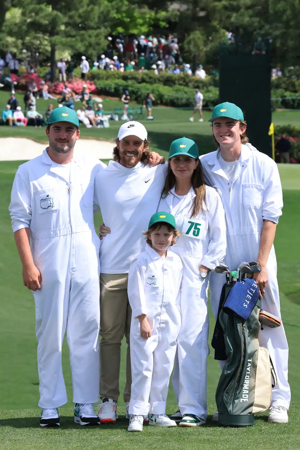 GettyImages-2208748018 Tommy Fleetwood and Family 2025 Masters