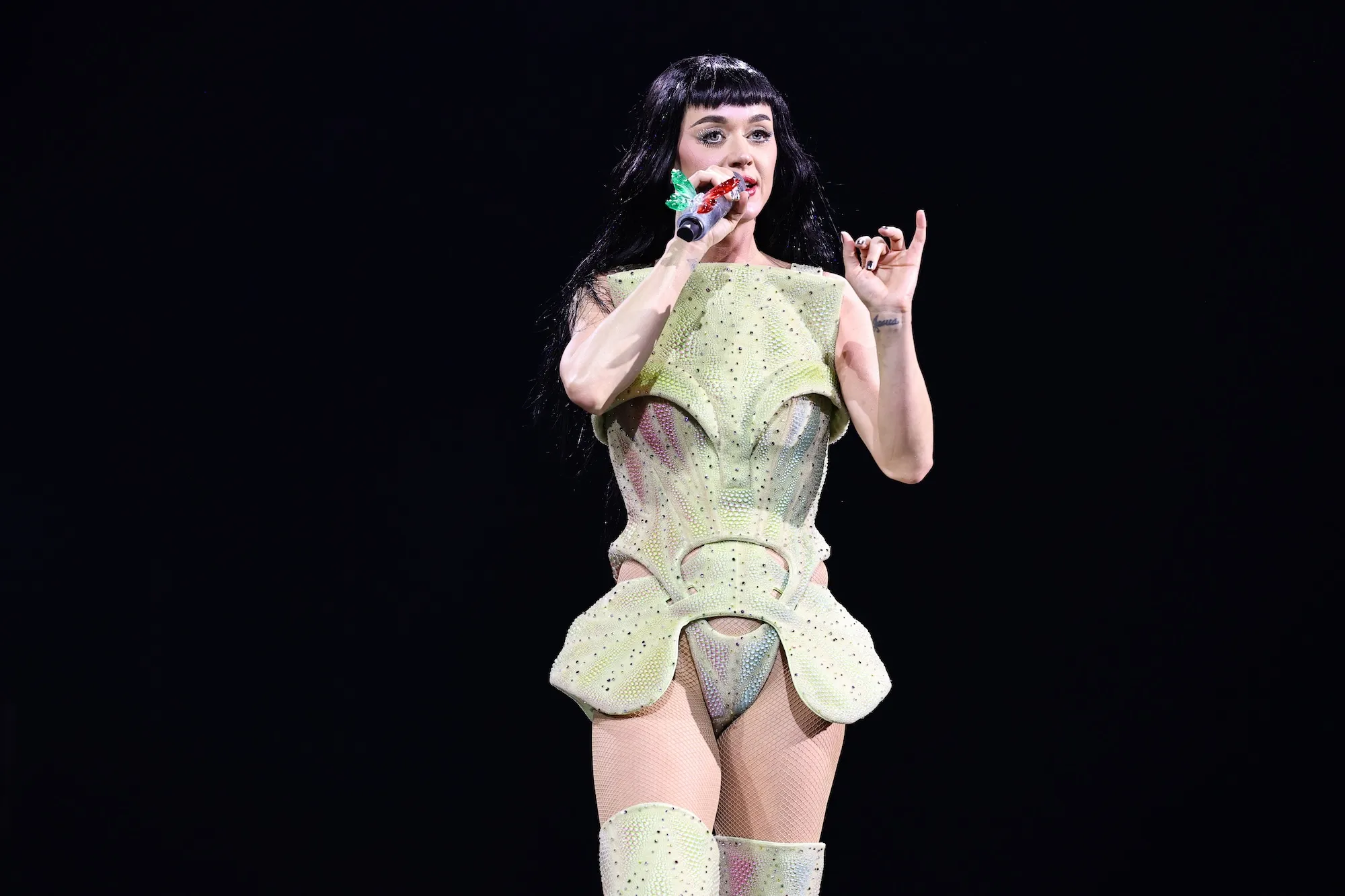 Young Katy Perry Fan Collapses on Stage During 'Lifetimes Tour' Concert