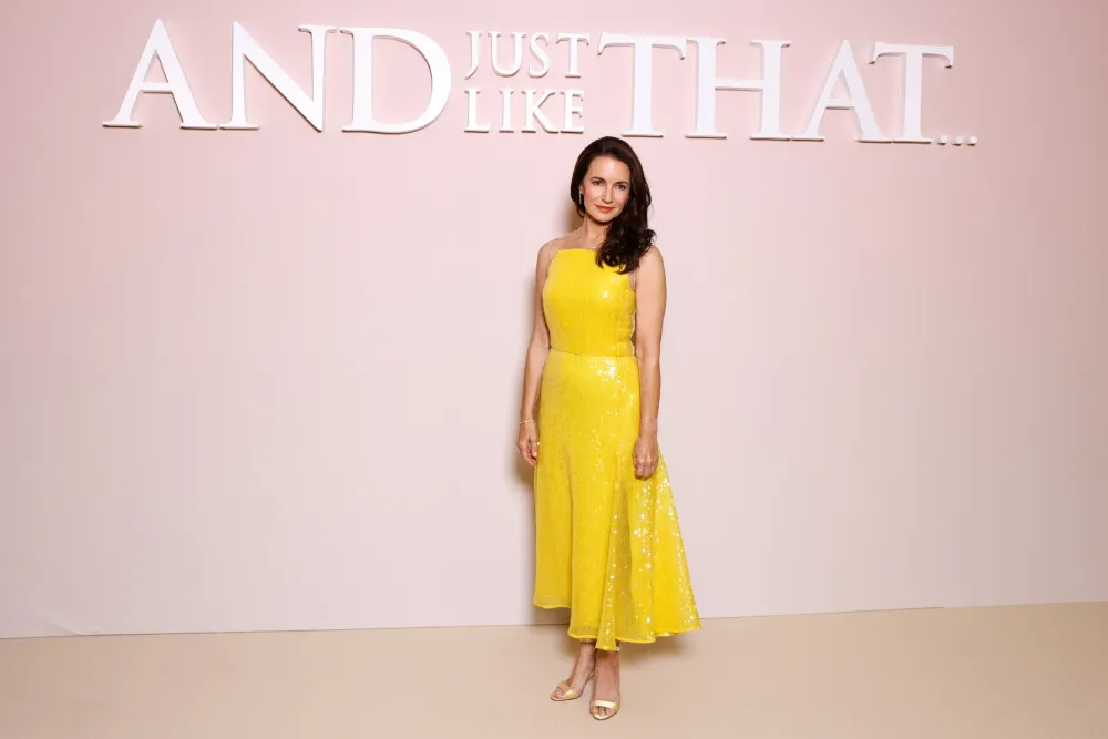 Kristin Davis Recalls Being Set Up With Lovely Matthew Perry in the 90s He Was So Happy