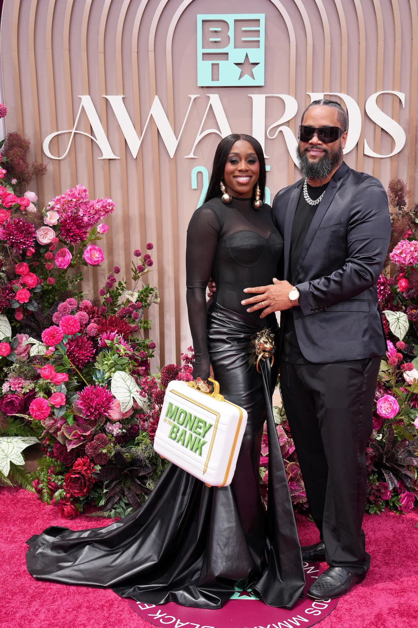 GettyImages-2219380292 Naomi Jimmy Uso BET Awards
