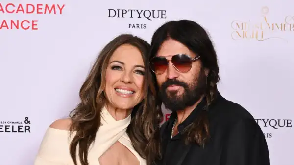 Billy Ray Cyrus and Elizabeth Hurley Pack on PDA to Celebrate His Birthday