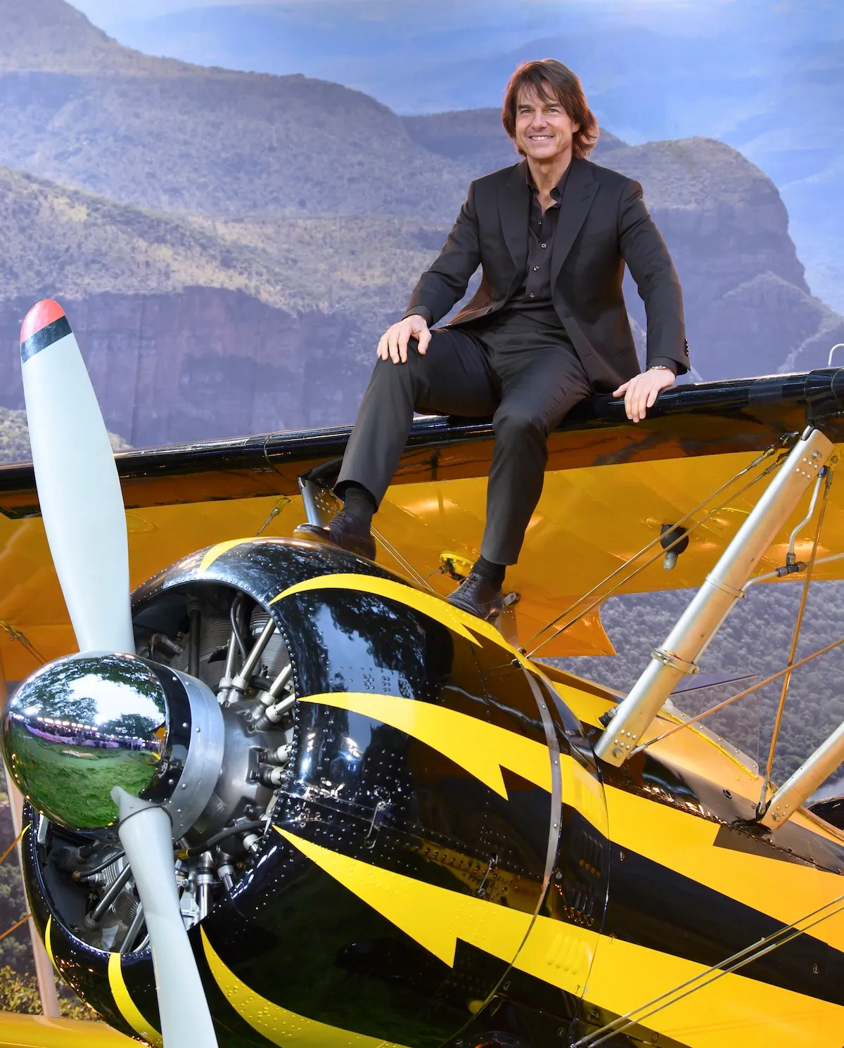 GettyImages-2225903594 Tom Cruise Details Mission Impossible Stunt That Almost Broke His Back