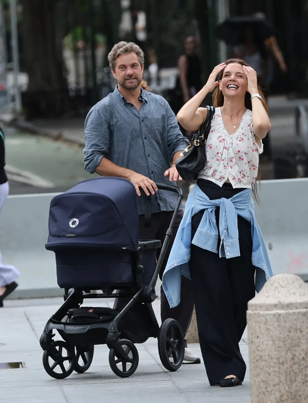 GettyImages-2226278074 What Is Happy Hours Katie Holmes and Joshua Jackson's Film Trilogy