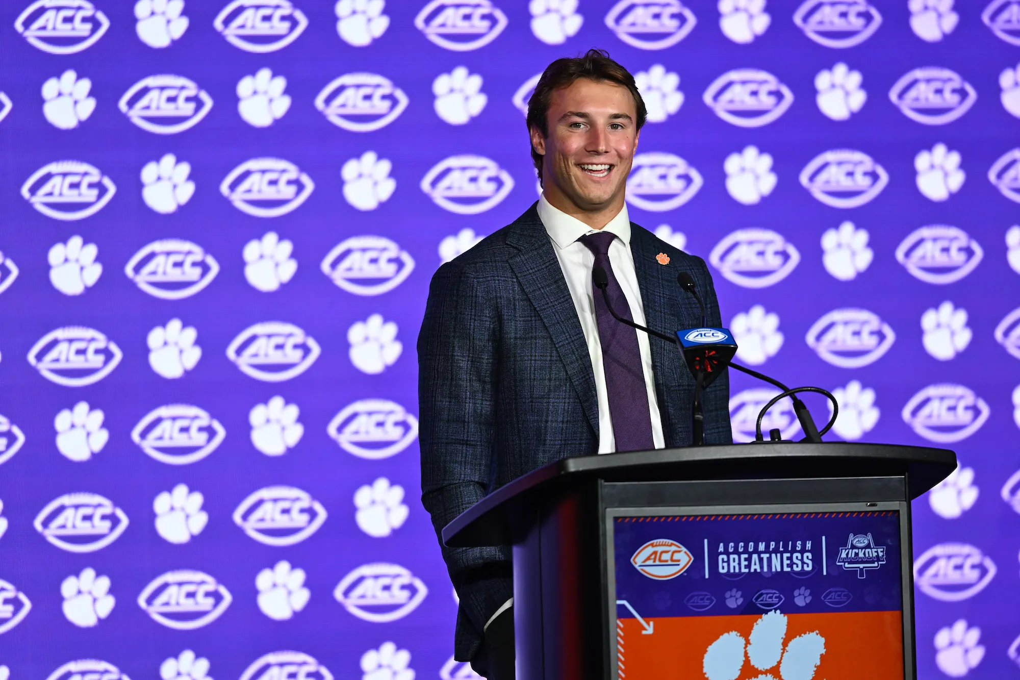 GettyImages-2226833182 Cade Klubnik ACC Media Days 2025
