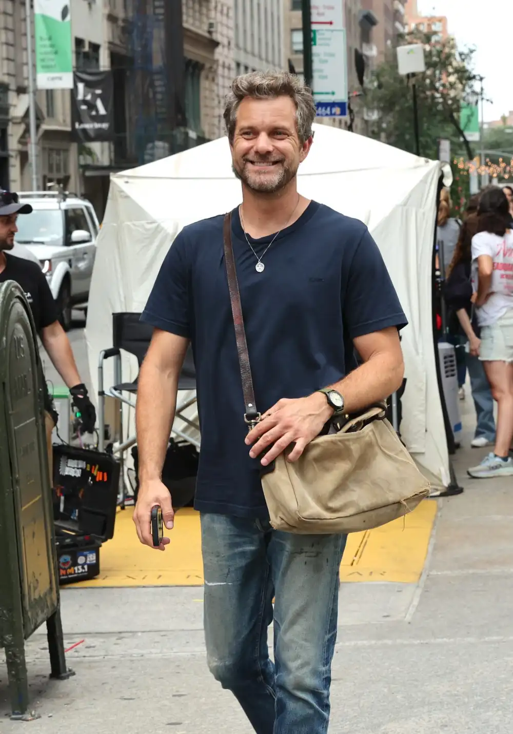 GettyImages-2227124552 Joshua Jackson steps out with simone ashley