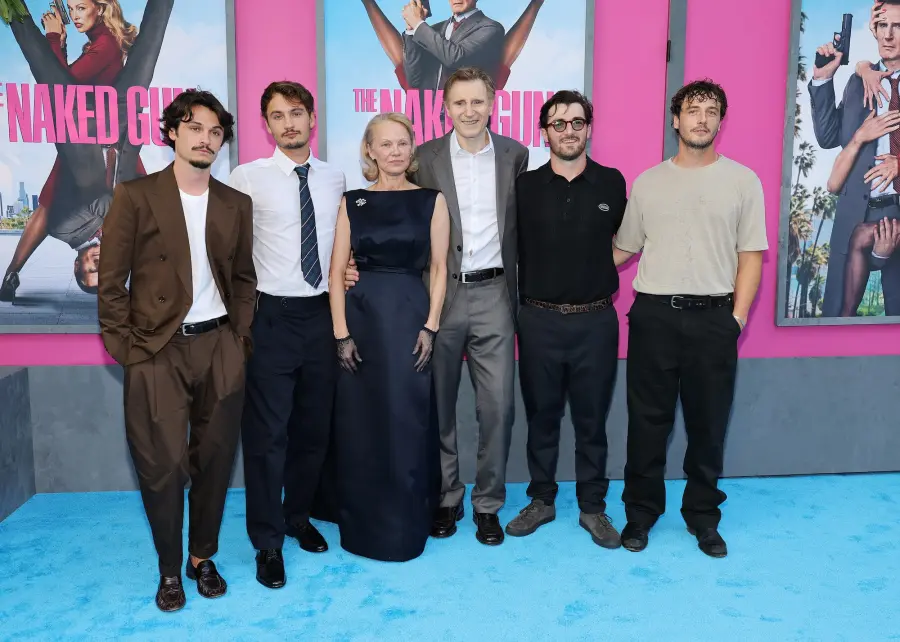 GettyImages-2227457255 pamela anderson and liam neeson cutest photos