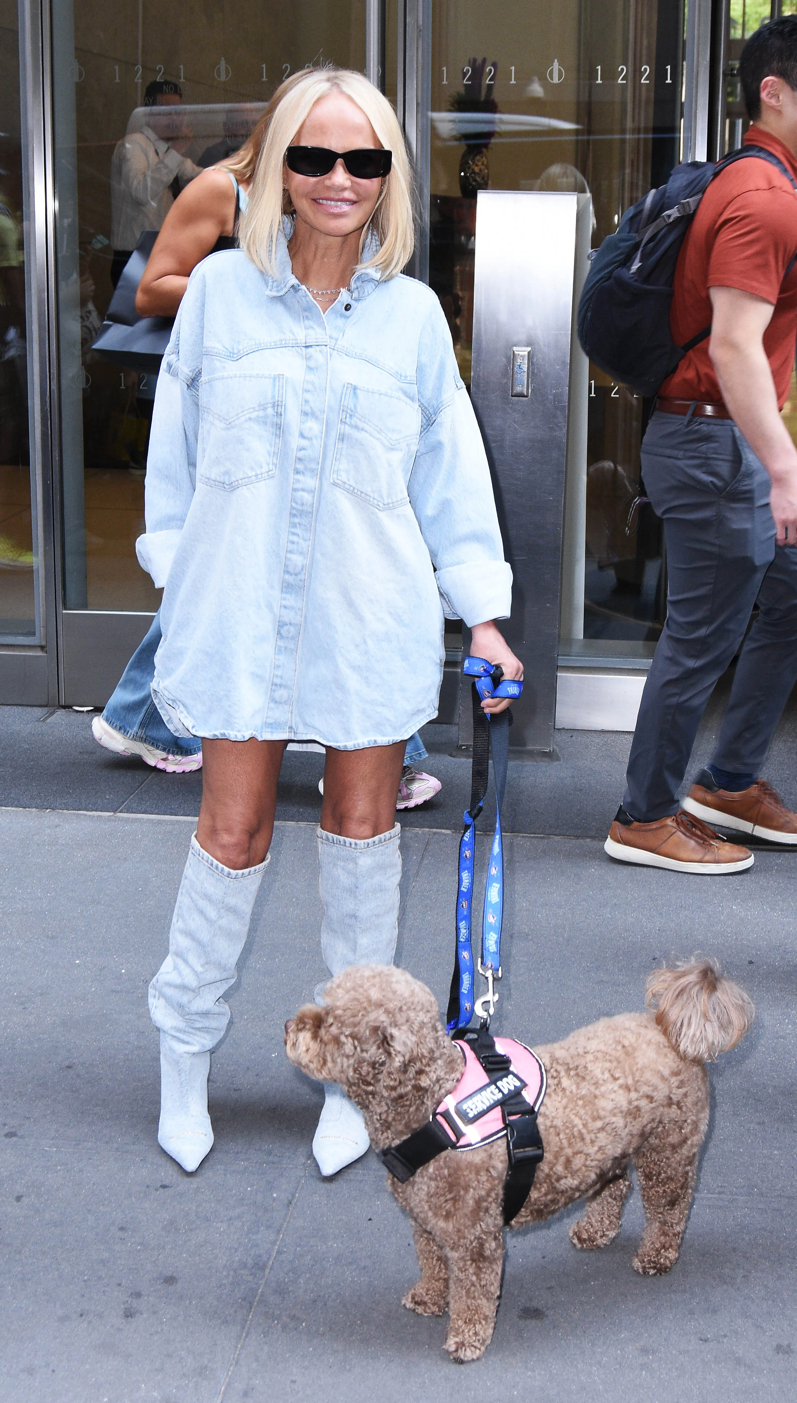 Kristin Chenoweth is seen on August 4, 2025 in New York City.