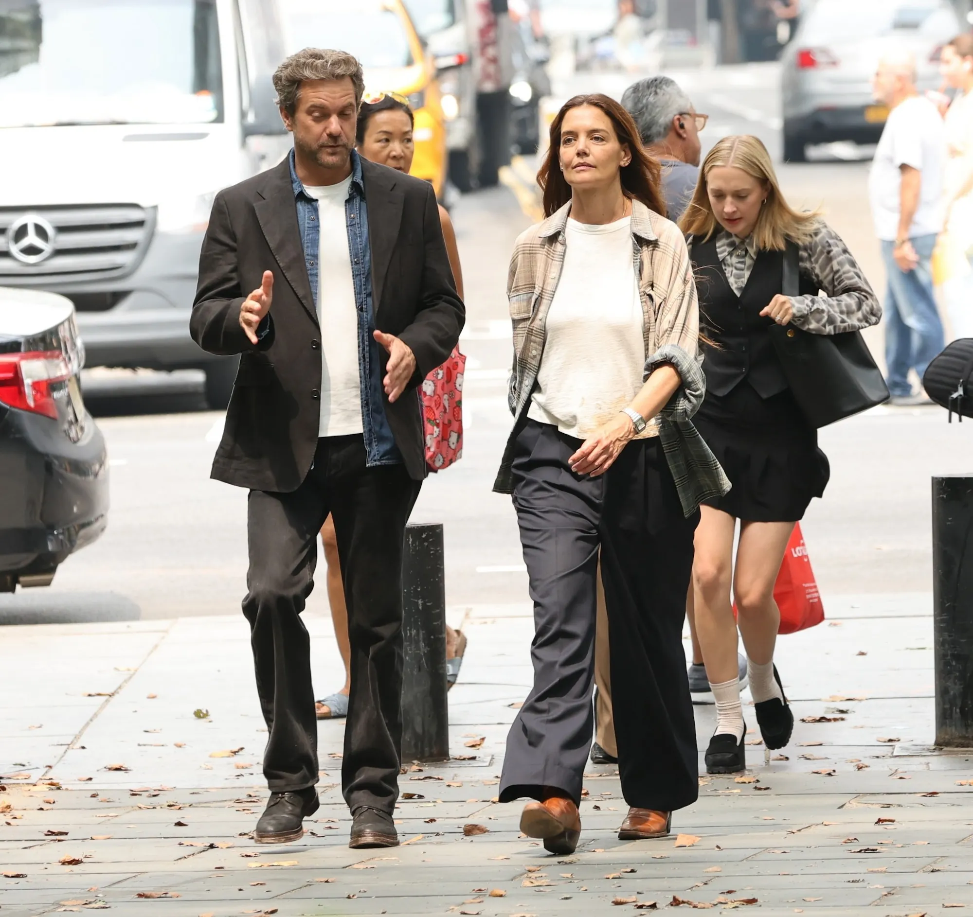 Celebrity Sightings In New York - August 05, 2025 - Joshua and Katie