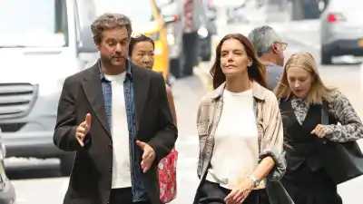 Celebrity Sightings In New York - August 05, 2025 - Joshua and Katie