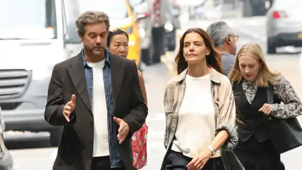 Celebrity Sightings In New York - August 05, 2025 - Joshua and Katie
