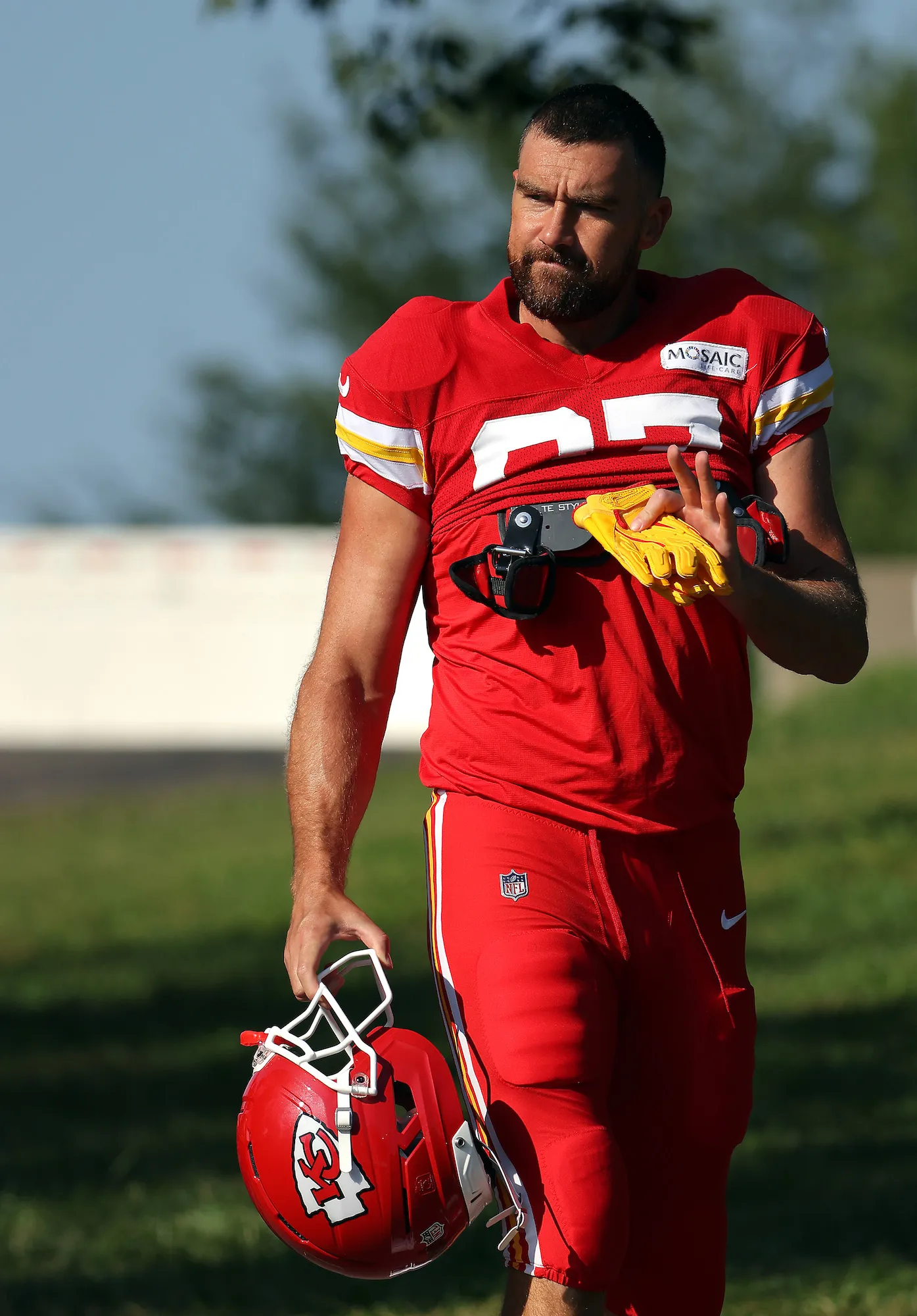 GettyImages-2228669550 Travis Kelce Training Camp 2025