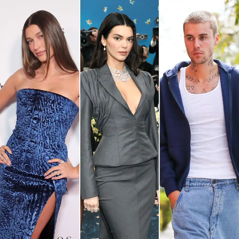 Hailey Bieber Has Hilarious Reaction to Kendall Jenner and Justins Photo