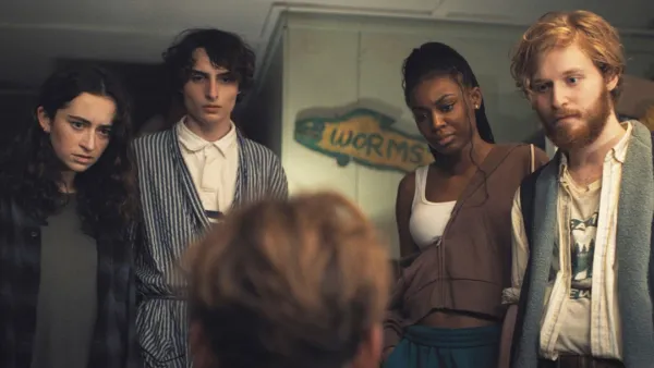 Finn Wolfhard and the cast of Hell of a Summer