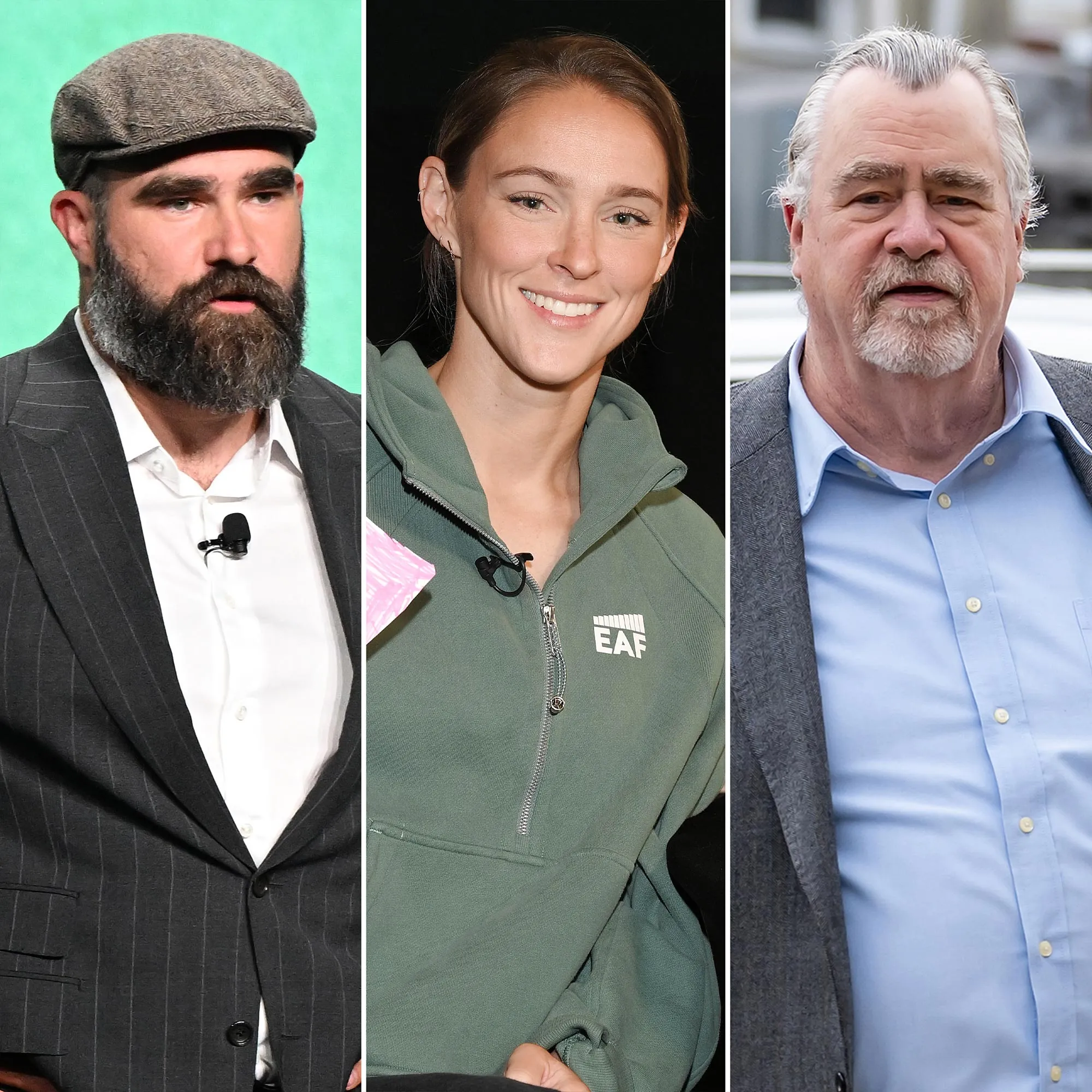 Jason and Kylie Kelce Attend Funeral for His Dad Eds Girlfriend