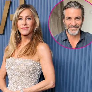 Jennifer Aniston Sweetly Supported by Boyfriend Jim Curtis at Event 2172283688