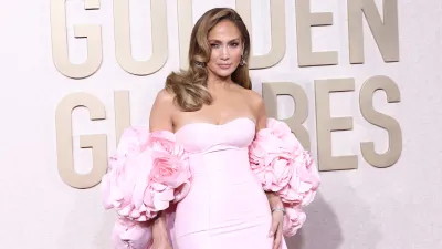 Jennifer Lopez at the 81st Golden Globe Awards held at the Beverly Hilton Hotel on January 7, 2024 in Beverly Hills, California.
