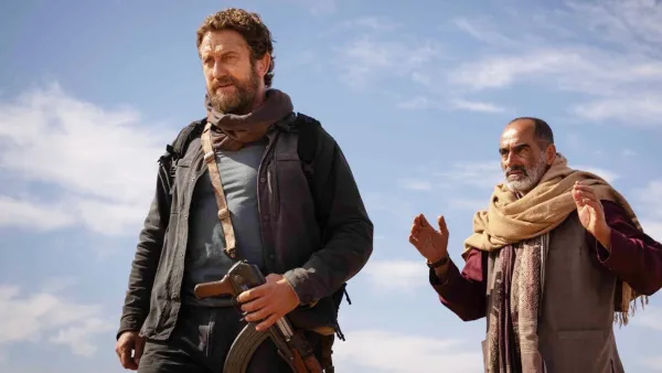 Gerard Butler, Navid Negahban in Kandahar