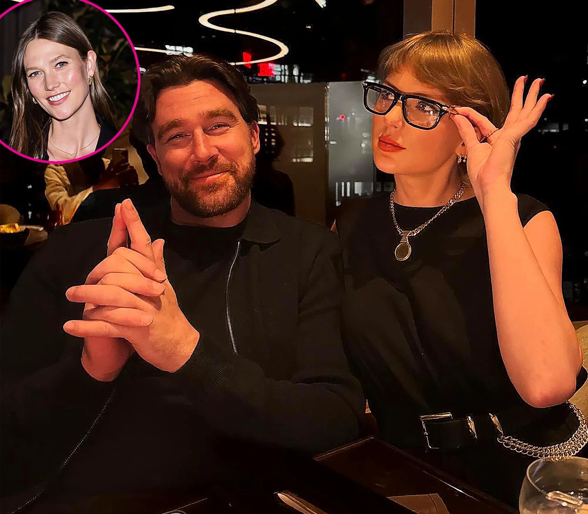 Karlie Kloss Subtly Reacts to Taylor Swift and Travis Kelce s Engagement News 2219721053 02