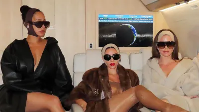 Kim Kardashian Models Jaw Dropping Sheer Outfit With Skims Face Wrap 008