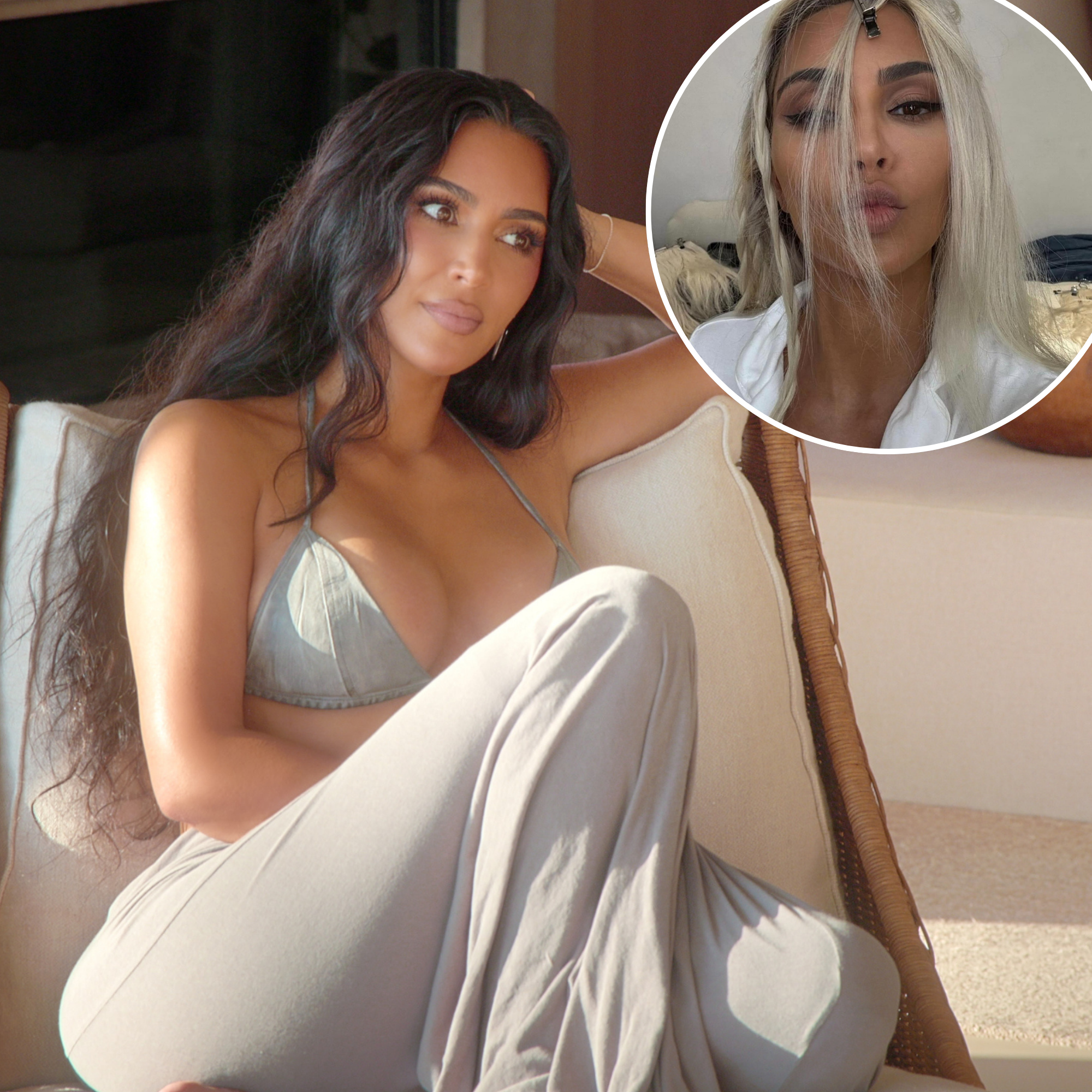 KimKardashian-Hair-Makeover