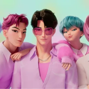 The Saja Boys in KPop Demon Hunters