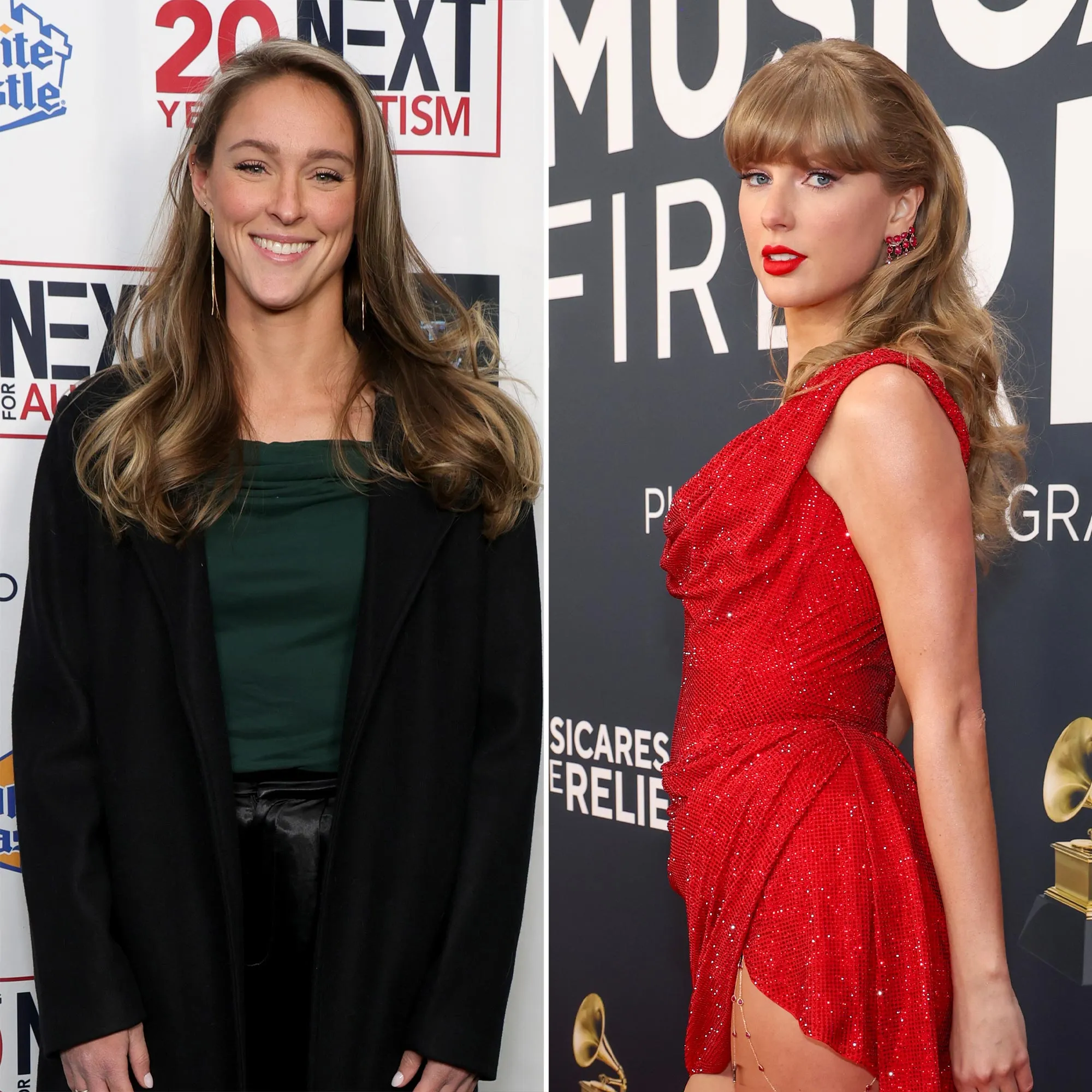 Kylie Kelce Reacts to Travis Kelce and Taylor Swifts Engagement