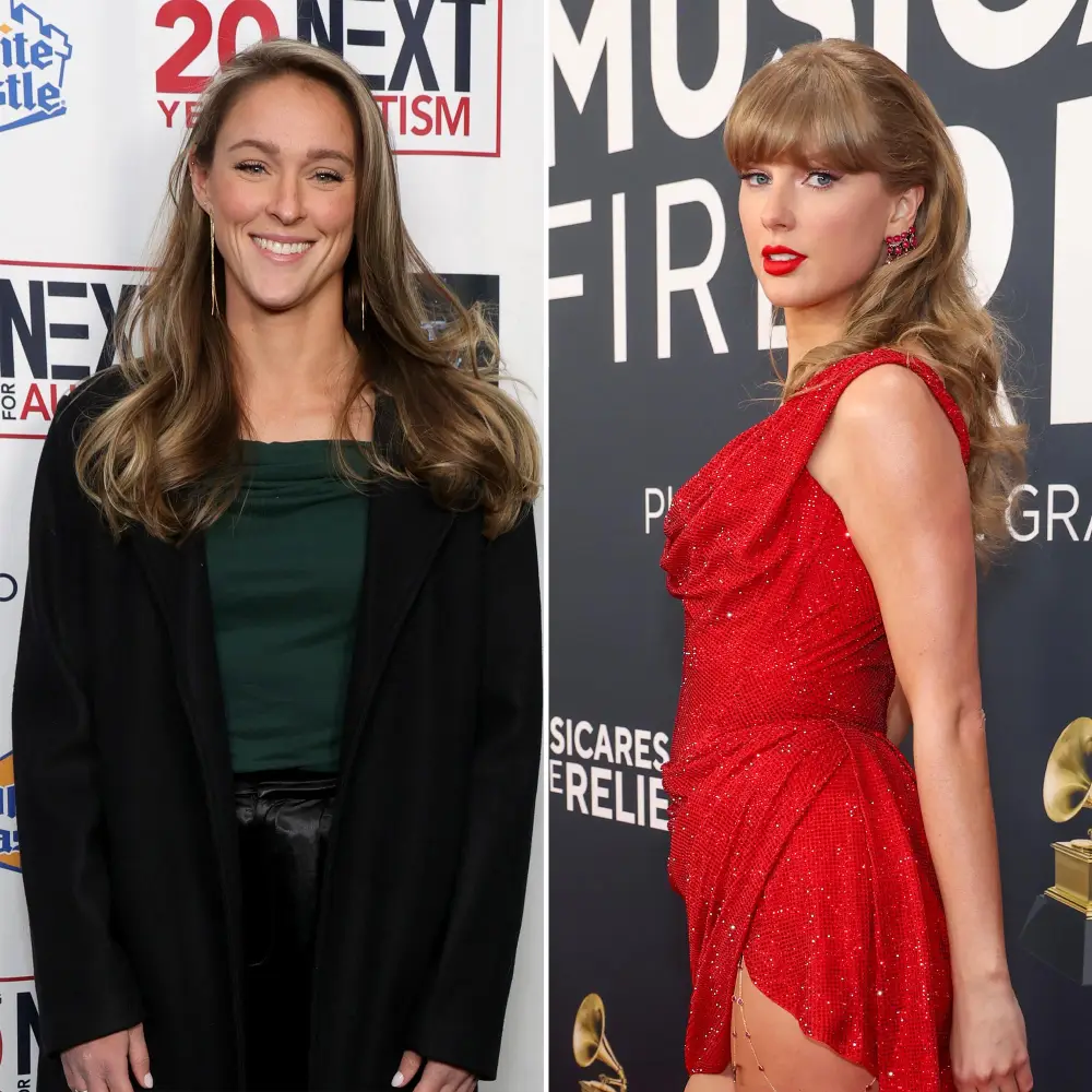 Kylie Kelce Reacts to Travis Kelce and Taylor Swifts Engagement