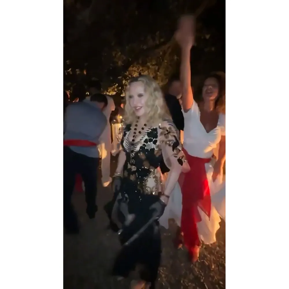 Madonna Stuns in a Corseted Look While Ringing in 67th Birthday in Italy 2