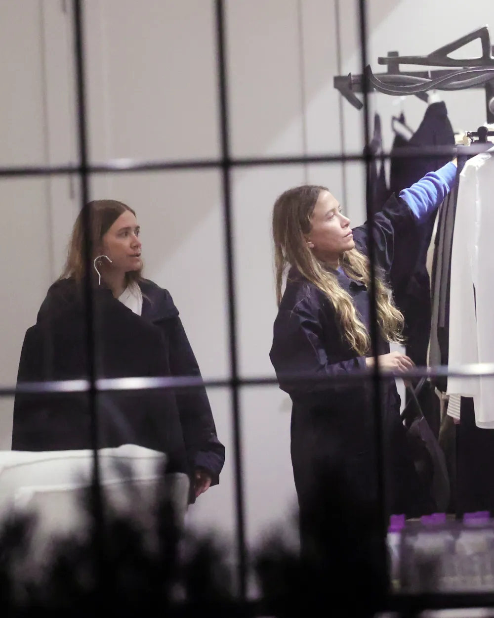 Mary Kate and Ashley Olsen Show Off Low-Key Fashion While Working at Their NY Store
