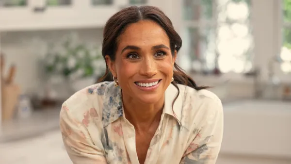 Meghan Markle s Elegant Garden Look in Netflix Cooking Series Includes a Style Nod to Daughter Lilibet