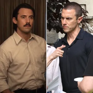 Milo Ventimiglia is Bald Filming I Will find You