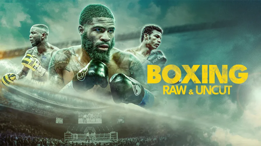 Poster del documental 'Boxing: Raw & Uncut'.
