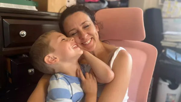 Ms Rachel Curses in front of Son