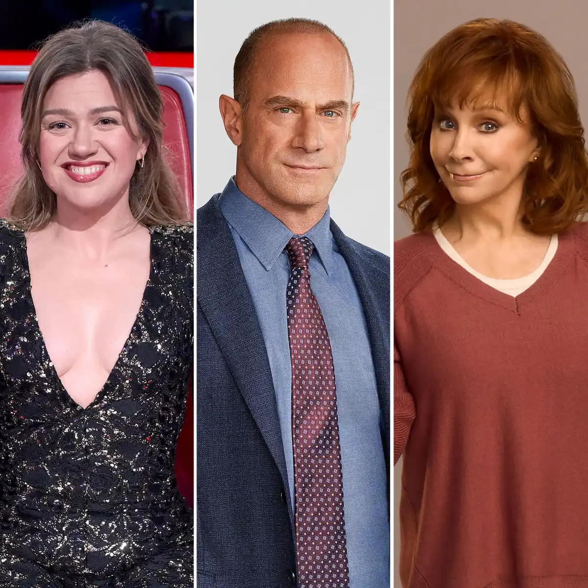 NBC Fall Schedule for New Returning Shows Kelly Clarkson The Voice Season Chris Meloni Law and Order Organized Crime Reba McEntire Happys Place