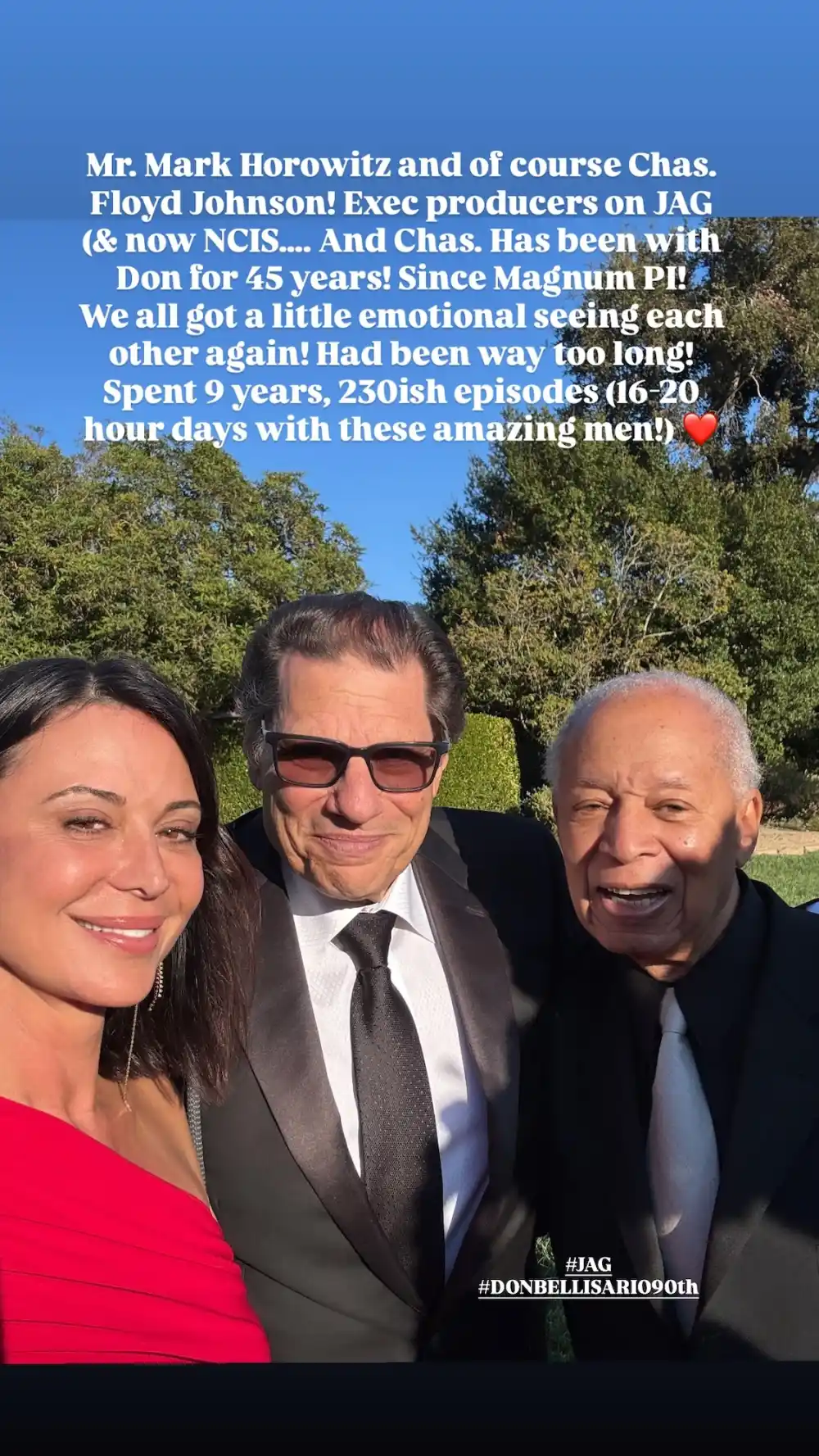 NCIS JAG and Quantum Leap Stars Have Ultimate Crossover Celebrating Creator 90th Birthday