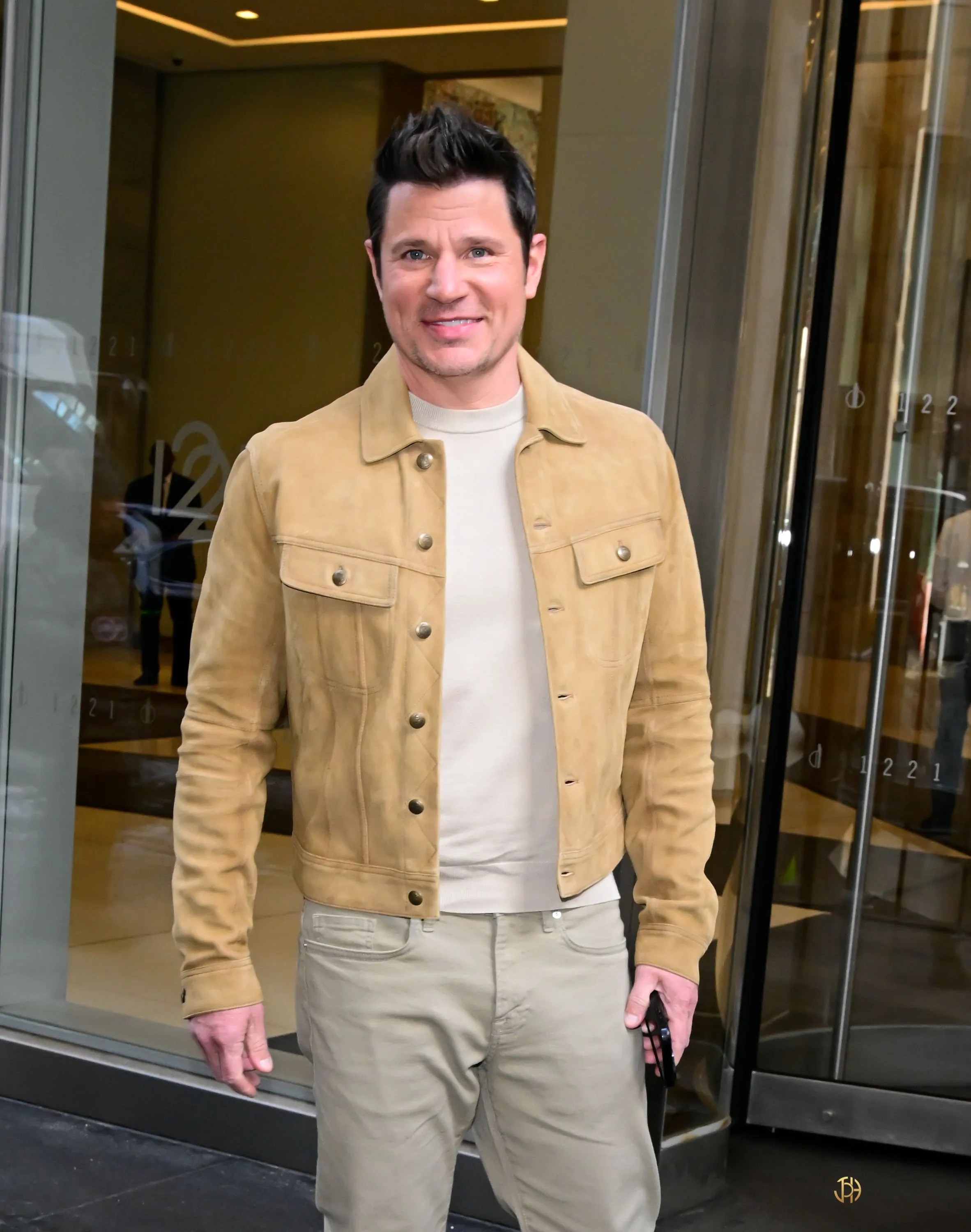 Nick Lachey at SiriusXM in NYC