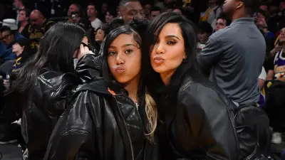 North West s Edgy Style and Latest Blue Hair Look Take Center Stage in Rome with Kim 2148096714