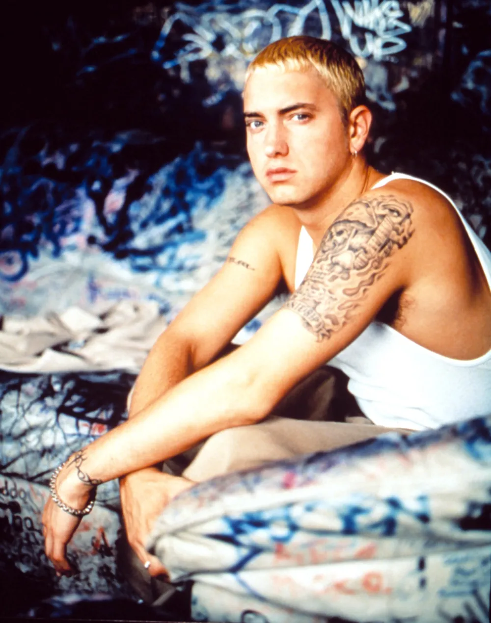 EMINEM, Hip Hop artist, c. 1999, Photographer: Jonathan Mannion, Courtesy of the Everett Collection
