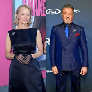 Pamela Anderson Reacts to Sylvester Stallone Denying He Offered Her a House