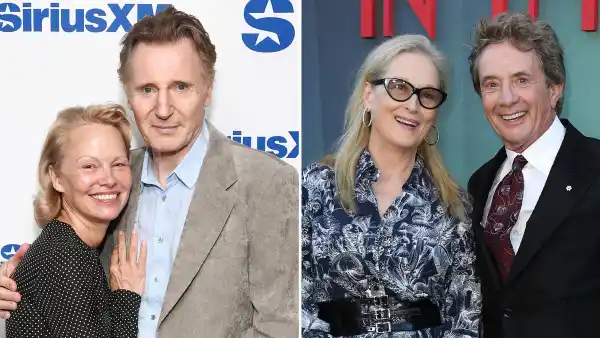 Pamela Anderson and Liam Neeson Meryl Streep and Martin Short 2025 is the Year of Twilight Romance