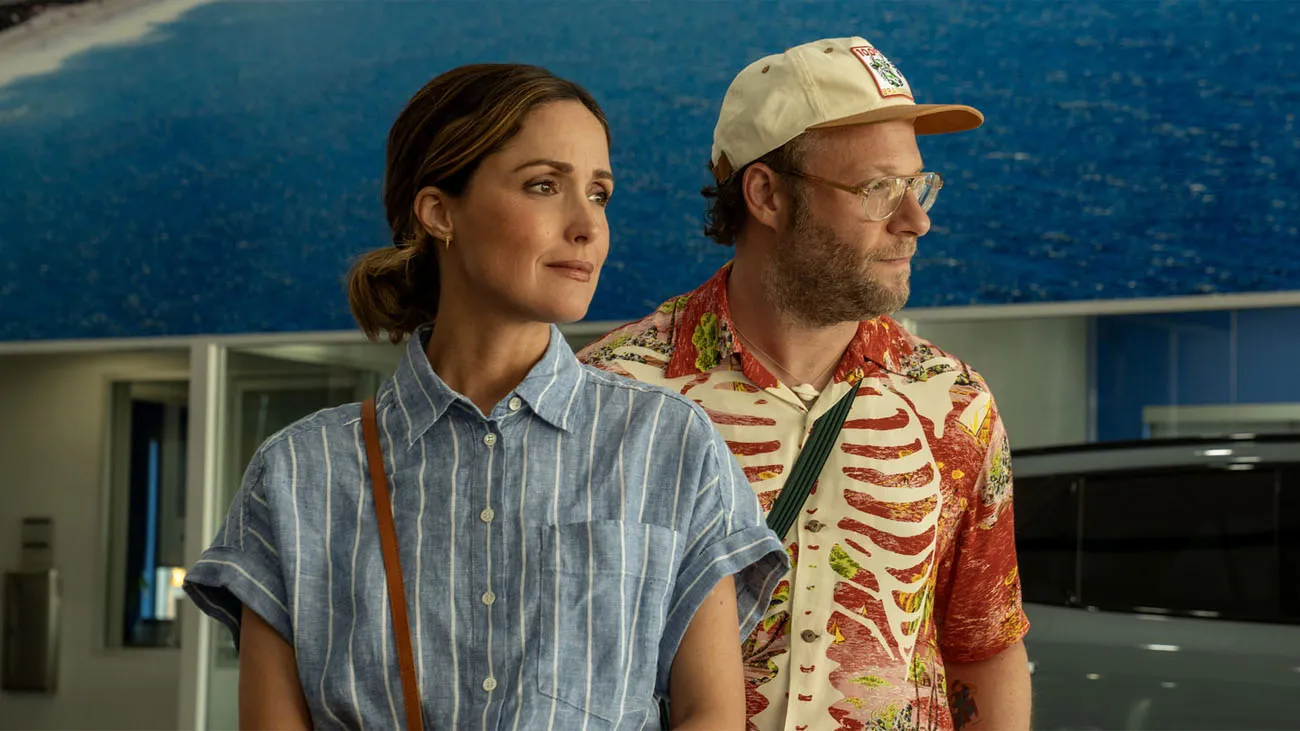 Rose Byrne and Seth Rogen in Platonic