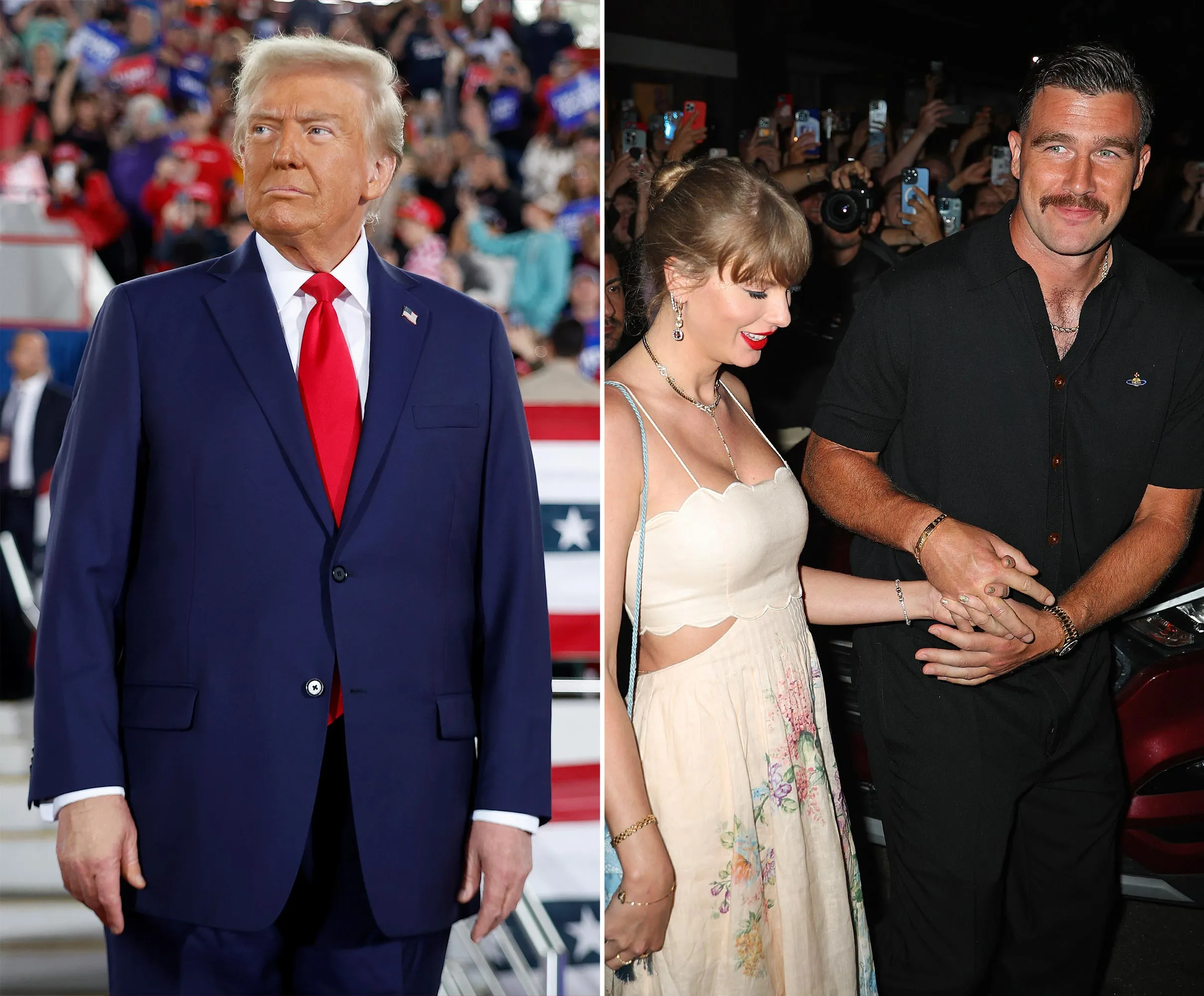 President Donald Trump Reacts to Taylor Swift and Travis Kelce s Engagement 2182880212 2170181520