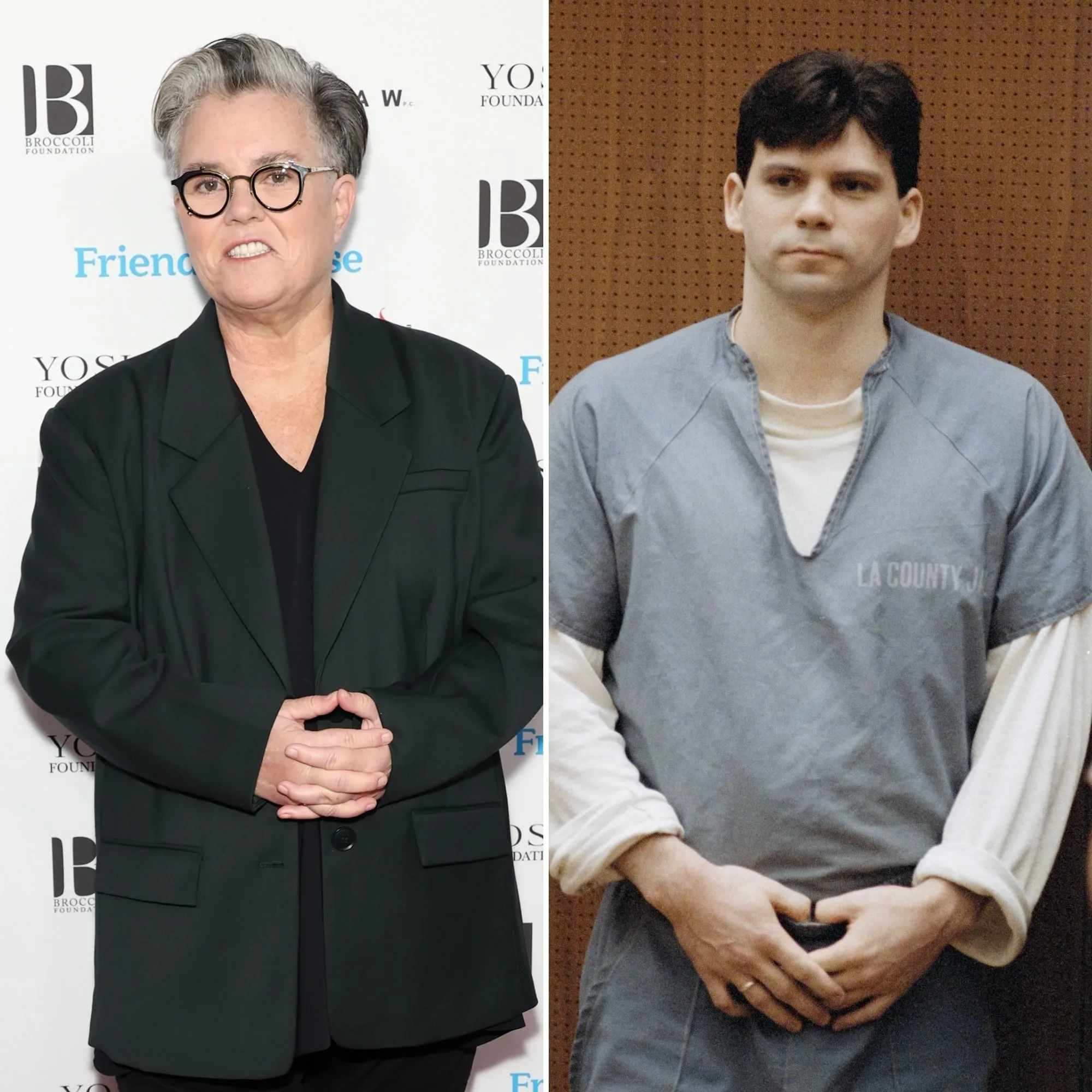 Rosie ODonnell Calls for Menendez Brothers to be Freed from Prison