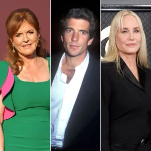 Sarah Ferguson JFK Jr. and Daryl Hannah