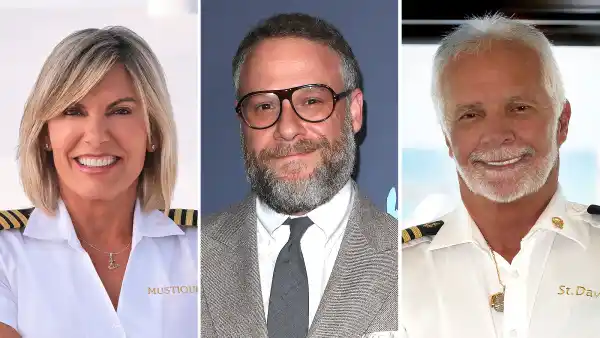 Seth Rogen Dream Bravo Blunt Rotation Involves These Below Deck Captains Captain Sandy Yawn Captain Lee Rosbach